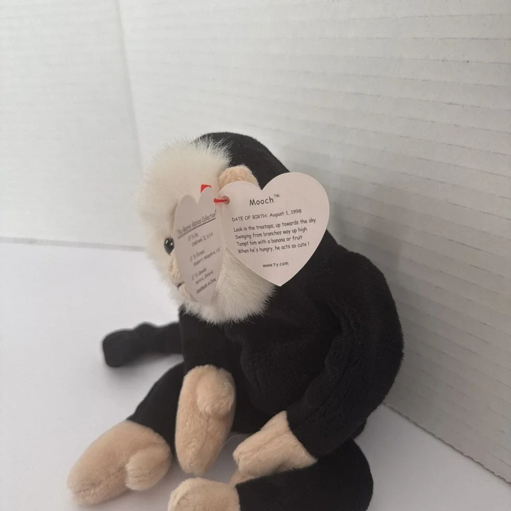 Ty‎ Beanie Baby Mooch the Spider Monkey 1998